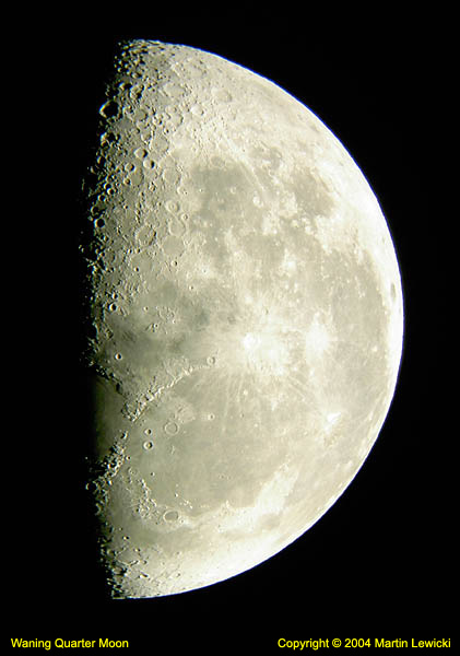 Waning Quarter Moon