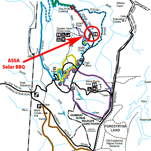 Para Wirra Map