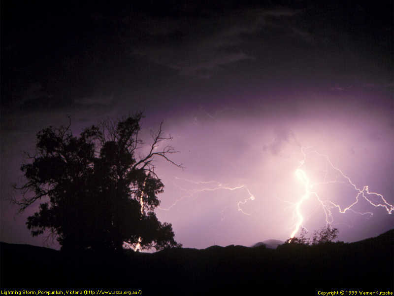 Lightning Storm 7 January 1999